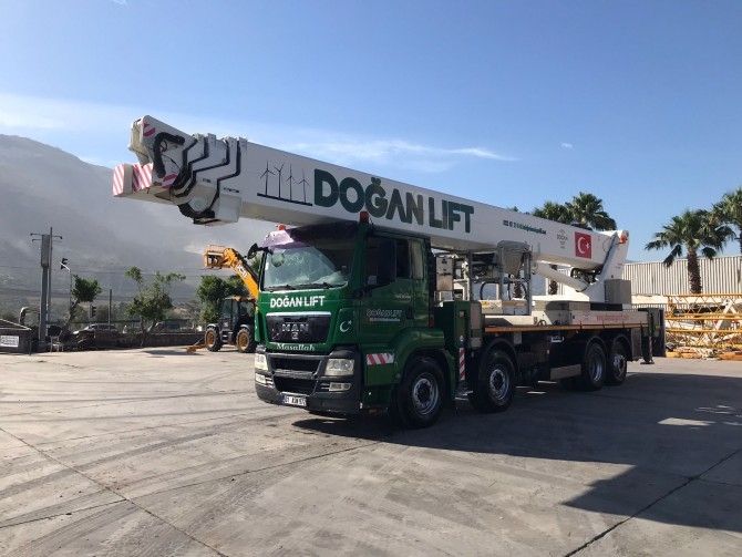 WT 700 – 70 mt Sepetli Vinç Jumbo Platform WT 700 – 70 mt Sepetli Vinç Jumbo Platform